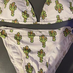 Cactus bikini. Bikini. Low rise. Swimsuit.